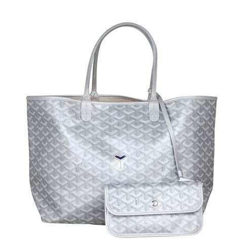 silver goyard|goyard saint louis bags.